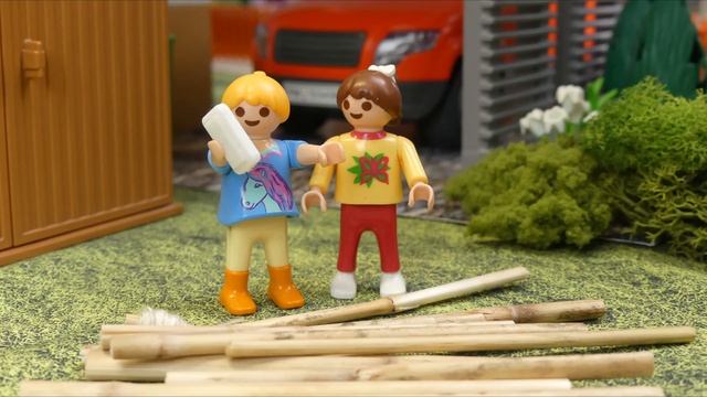 Playmobil Film "Anna und Greta bauen ein Floß" Familie Jansen / Kinderfilm / Kinderserie смотреть онлайн