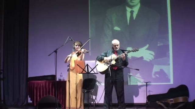 Виктор и Светлана Дзансоловы - ТЁМНАЯ РОЗА ("Только темная роза качнется…") смотреть онлайн