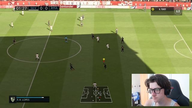 FIFA 20 WING BACK PLAYER CAREER MODE #24! - MADRID DERBY!!!! смотреть онлайн