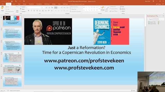 The Reformation Of Economics