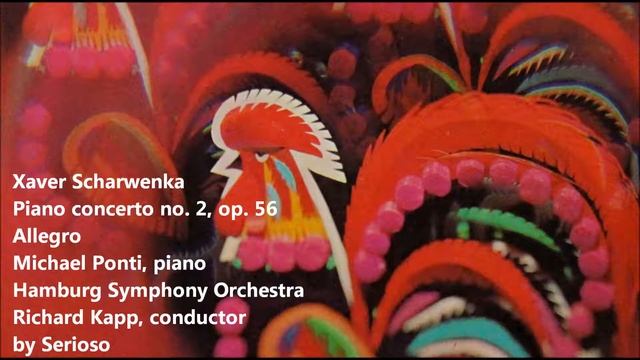 scharwenka, piano concert no 2, allegro, ponti смотреть онлайн