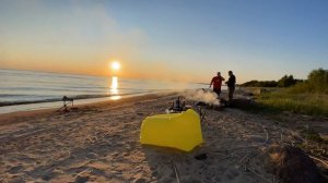 Мотопутешествие Питер - Гдов 2023 г. Мотопоход на сутки