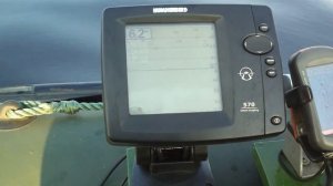 Humminbird 570 di на спокойной воде