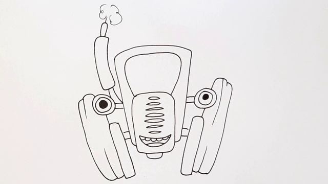 Как нарисовать Синий трактор смотреть онлайн