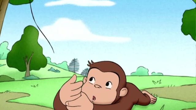 Curious George - 1 - Curious George Flies A Kite (Learn English Language with subtitles) смотреть онлайн