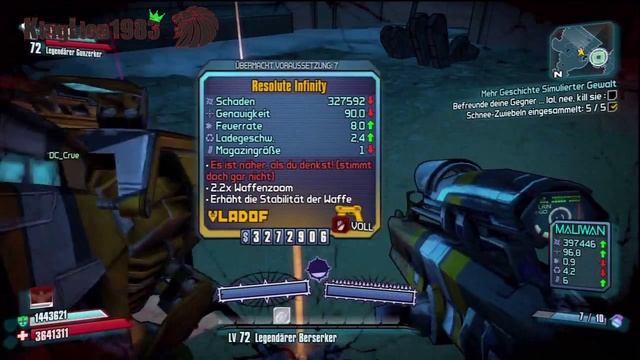 Borderlands 2 - Digistruct Peak / OverPower Level 7. [Deutsch] HD+ смотреть онлайн
