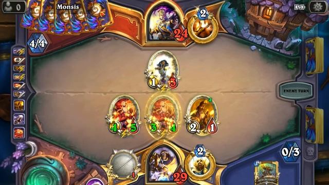 Hearthstone Standard Whizbang the Wonderful Deck The Sunreavers' Secrets Paladin Gameplay 2 смотреть онлайн