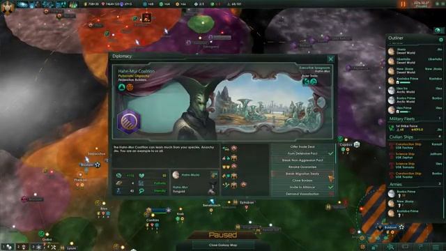 Stellaris (1.2.5 Asimov) - #24 - Alliance Formed смотреть онлайн