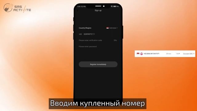 Создание аккаунта LightChat без телефона: Руководство по использованию виртуального номера для SMS смотреть онлайн