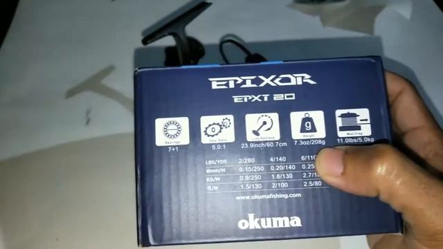 Unboxing Reel Okuma Epixor Xt20 || Reel Badak Di Segala Medan