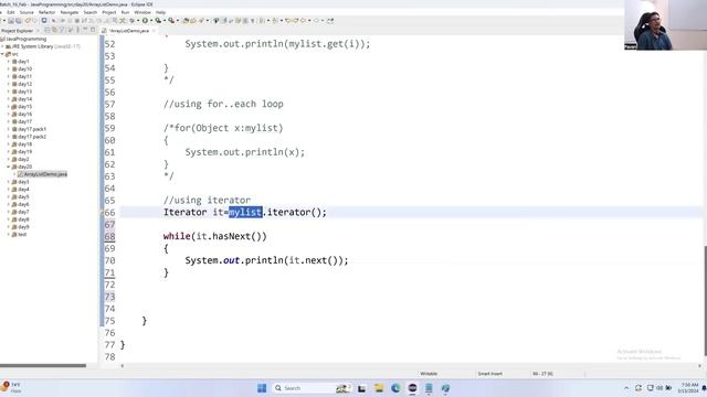 Session 20 - Collections in Java | ArrayList | HashSet | HashMap | 2024 New series смотреть онлайн