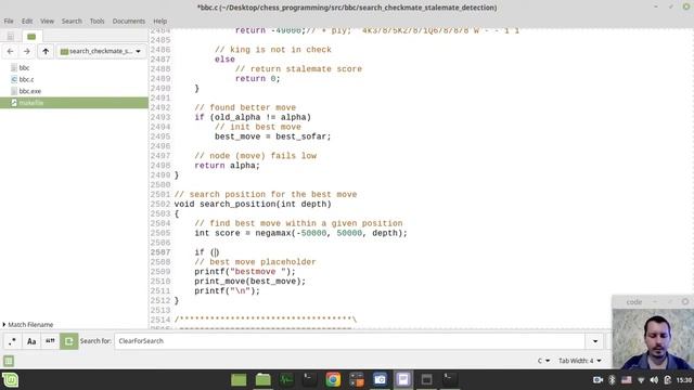 51-Bitboard CHESS ENGINE in C detecting CHECKMATE and STALEMATE смотреть онлайн