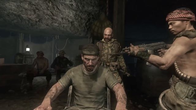 Call of Duty Black Ops: Mason and Woods Play Russian Roulette смотреть онлайн