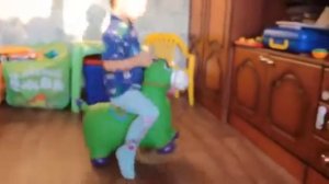 Игрушка детская, в форме лошадки "ПОПРЫГУНЧИК"