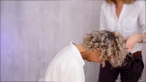 Тонкости укладки волос диффузором. Укладка на короткие волосы.Локоны.Урок №152