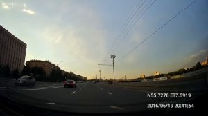 Driving in Moscow: Филёвский Парк - Текстильщики 19/06/2016 (timelapse 4x)