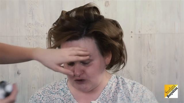 Укладка на короткие волосы урок№42 смотреть онлайн