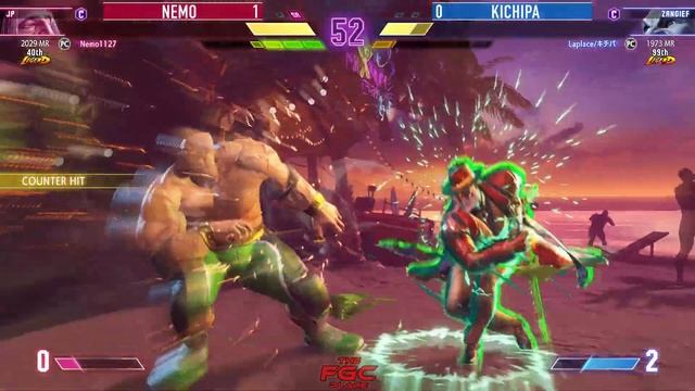 SF6 🔥 Nemo (JP) vs Kichipa (Zangief) 🔥 Street Fighter 6 смотреть онлайн