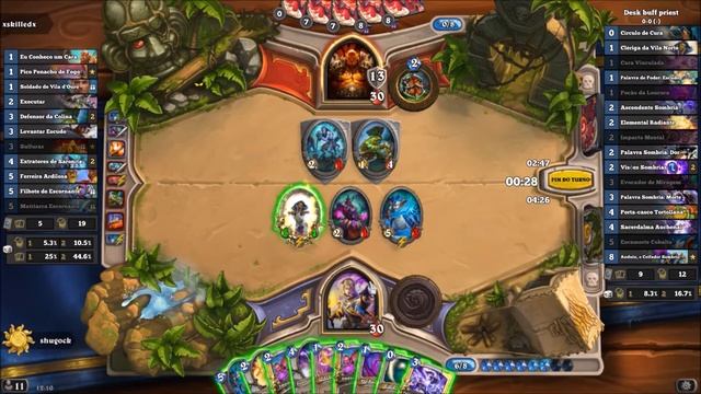 Sacerdote agressivo (Hearthstone agro buff priest) смотреть онлайн