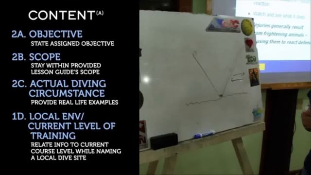 Prescriptive teaching presentation in the PADI IDC смотреть онлайн
