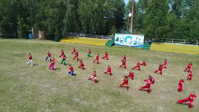 Лагерь ушу Клуба "Архат". Wushu camp in Siberia смотреть онлайн