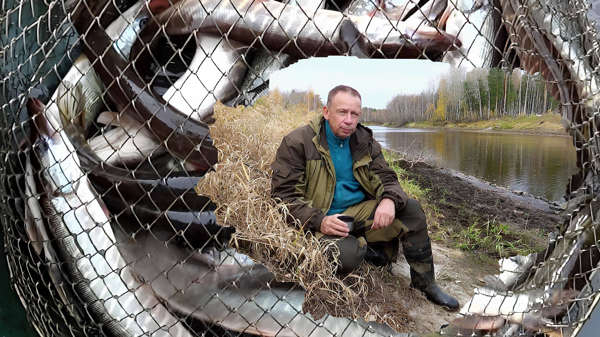 Закрытие сезона на таёжной речке 4 октября, ХМАО-Югра смотреть онлайн