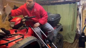 Подъёмник для Снегохода и квадроцикла.