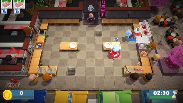 Overcooked 2 Gameplay Walkthrough Part 1 [1080p 60FPS] - 2 player Co-Op - No Commentary смотреть онлайн