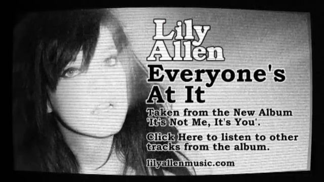 Lily Allen - Everyone's At It (Official Audio) смотреть онлайн
