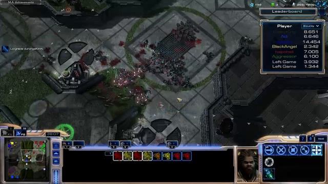 StarCraft 2 HotS - Arcade #46 - Marine Arena 1.0.0 - Gabriel Tosh + Maraider [HD] смотреть онлайн