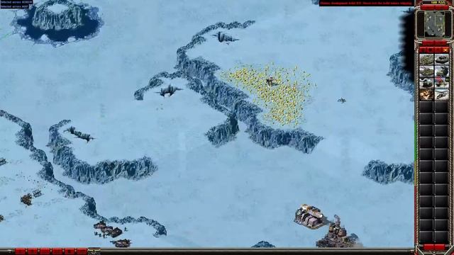 Hit the flank - PVP - RA20XX 1.0.6b beta2 (C&C red alert 2) смотреть онлайн