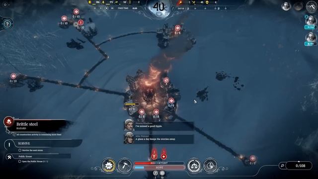 ◀ Food Crisis! ▶ FROSTPUNK ENDLESS MODE - ENDURANCE - Ep 6 смотреть онлайн