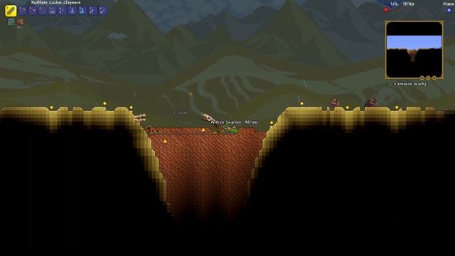 Terraria [Split Mod] Let's Play Episode 1: Funky Souls and Explosive Barrels! смотреть онлайн
