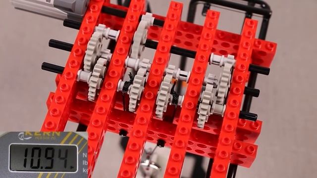 Испытание систем передач LEGO для подъема грузов смотреть онлайн