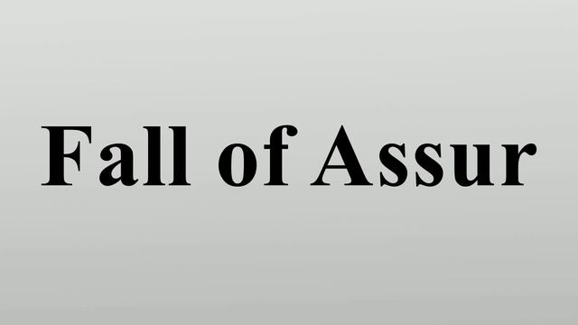 Fall of Assur смотреть онлайн