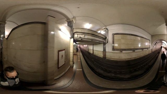 Сокол. Московское Метро. 4К 360 VR Video. Moscow Subway. смотреть онлайн