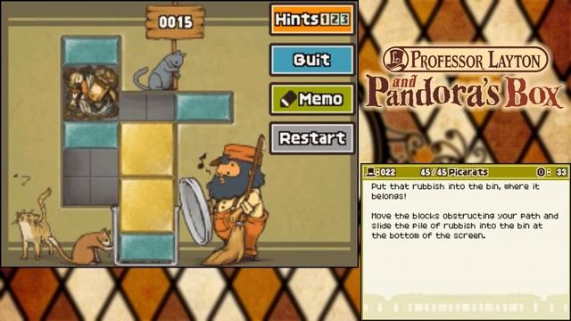CLEANING UP 1 (022) | Professor Layton & Pandora's Box | #10 смотреть онлайн