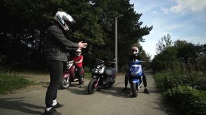 Тест-драйв Элетроскутера HIPER Engine BS270 против бензиновых Рокса и Вино / hiper engine