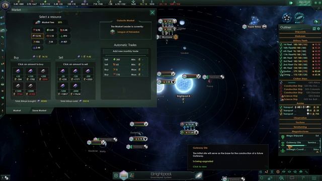 Stellaris: First Contact - Galactic Enterprise of Sol - Ep17 - Our Federation First War With MSI смотреть онлайн