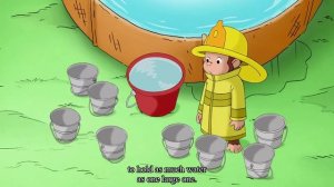 Curious George - 238 - Muster Monkey (Learn English Language with subtitles)