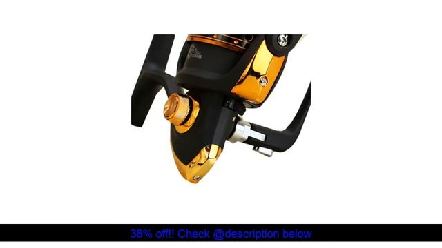 Review YUMOSHI 12+1BB Gear Ratio 5.2:1 AX 500 - 9000 Series Metal Line Cup Spinning Fishing Reel B смотреть онлайн