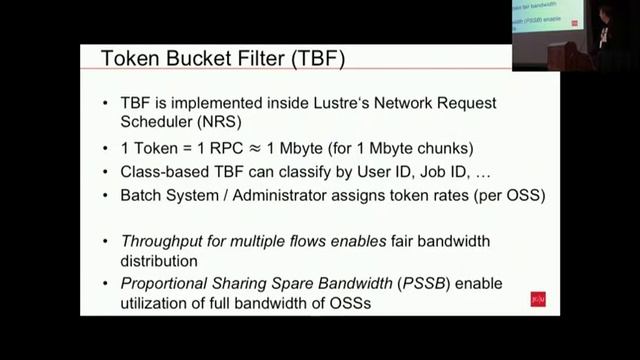 Providing QoS-mechanisms for Lustre through centralized control applying the TBF-NRS (LUG17) смотреть онлайн