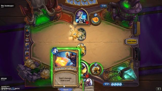 Hearthstone Hammer of Wrath new animation! смотреть онлайн