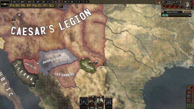 Caesar's Mexican Wars - Hearts of Iron Old World Blues part 07 смотреть онлайн