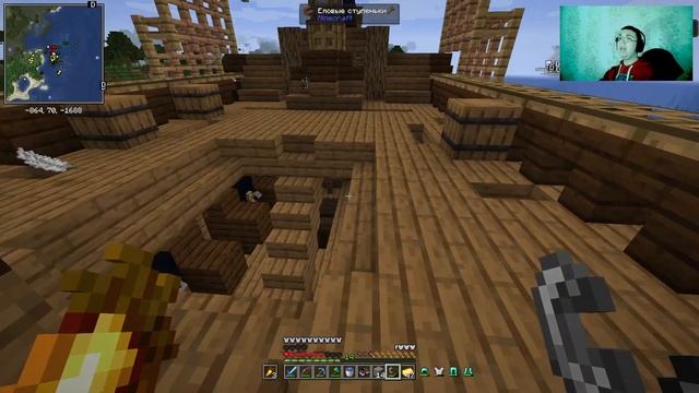 ШТУРМ ПИРАТСКОГО КОРАБЛЯ | СБОРКА Hyrule Kingdom SMP | ДЕНЬ 5 смотреть онлайн