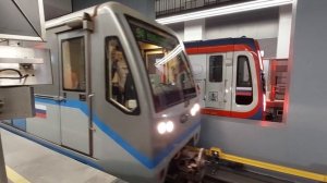 Парад поездов в Московском метро на БКЛ - 2023 / От ретропоезда до самого современного