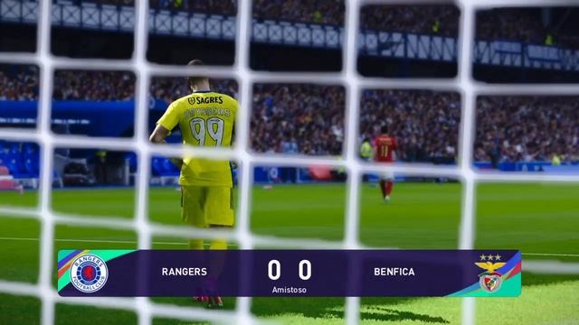 RANGERS X BENFICA AO VIVO COM IMAGENS OITAVAS DE FINAL LIGA EUROPA GAMEPLAY SIMULAÇÃO PES 21 смотреть онлайн