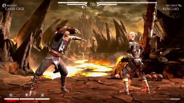 Mortal Kombat XL Cassie Cage vs Kung Lao смотреть онлайн
