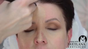 Лифтинг-макияж  после 50 — 55 лет.Простые правила успешного антивозрастного макияжа.УРОК №175