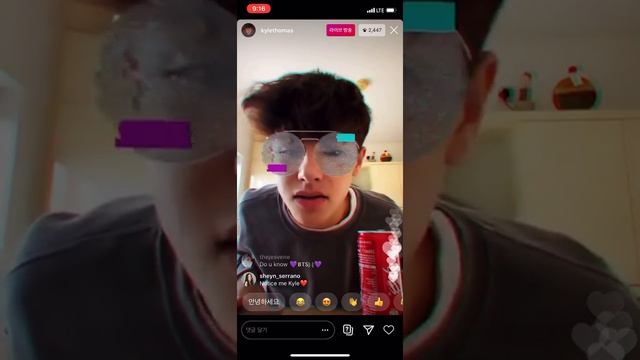 Kyle thomas instagram live 2020.07.15 смотреть онлайн